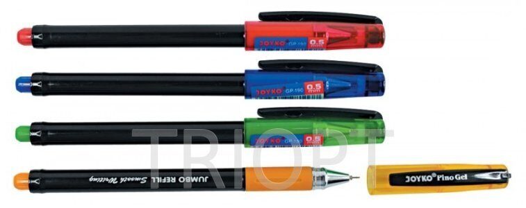 Ручки гелевые GP-190 синяя Pino Gel 0.5, Joyko