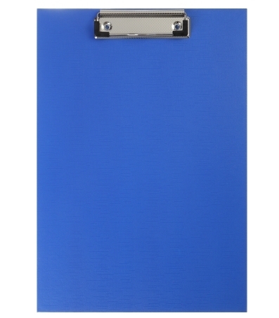 Кліпборд А4, PVC, т.синій,BM.3411-03