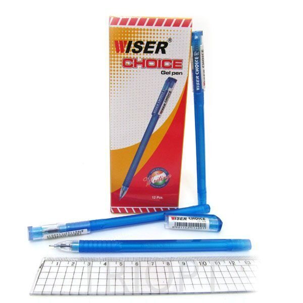 Ручка гелева Wiser "Choice" 0,6мм синя