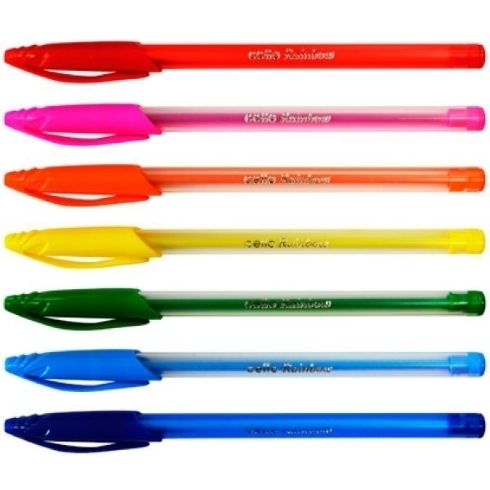 Ручка Cello Rainbow SKU 50Box 1.0мм мікс