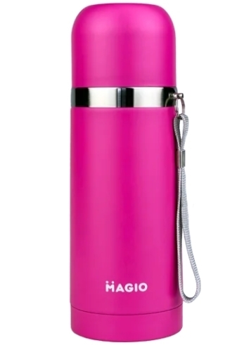 Термос MAGIO MG-1048P 0.35 л, рожевий, нерж.сталь