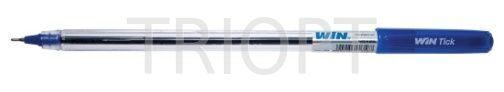 Ручка шариковая масляная, 0.7мм, синяя, TICK, WIN