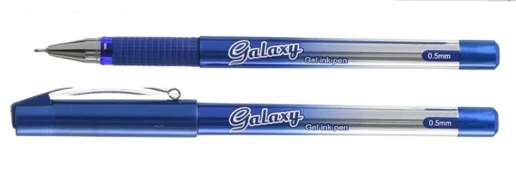 РG-303 Ручка гелева "Piano" "Galaxy" 0,5мм, синя