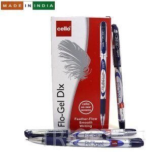 Ручка гель Cello Flogel pen SKU 20Box 0,5мм син.