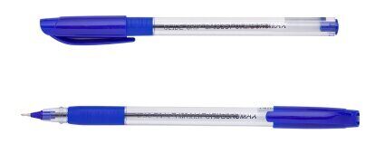 Ручка масляна SlideGrip, синя (з гум. грипом) BM.8351-01