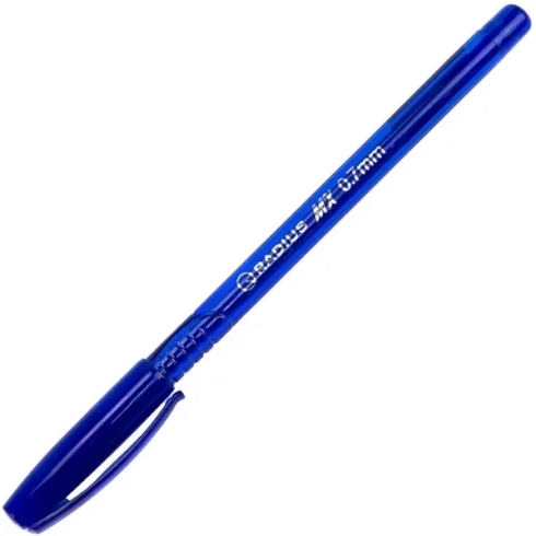 Ручка МХ тон.корпус  упак.50шт.стрижень синій, Radius