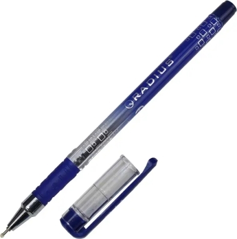 Ручка I-PEN, картон.дисплей, синяя, 1,0 мм, Radius