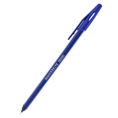 Ручка масляна DB 2060, синя AXENT